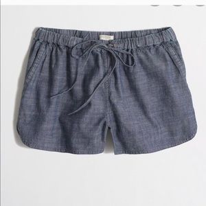 Jcrew chambray shorts